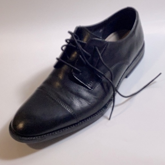Clarks Men’s Whiddon Cap- Toe Oxfords Black Size 9-1/2 M - Picture 3 of 7